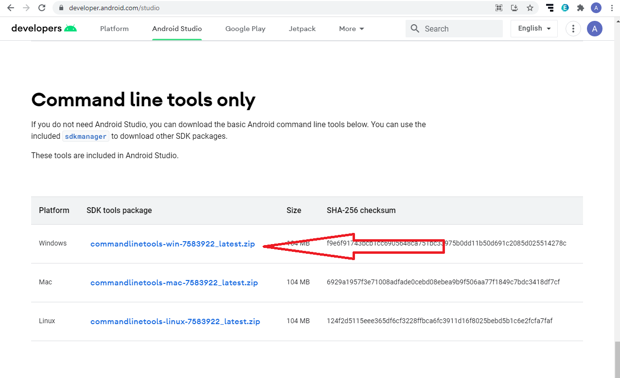 Command Line Tools for Windows